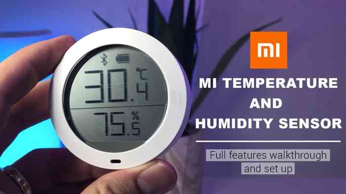 Mi Temperature and Humidity Monitor
